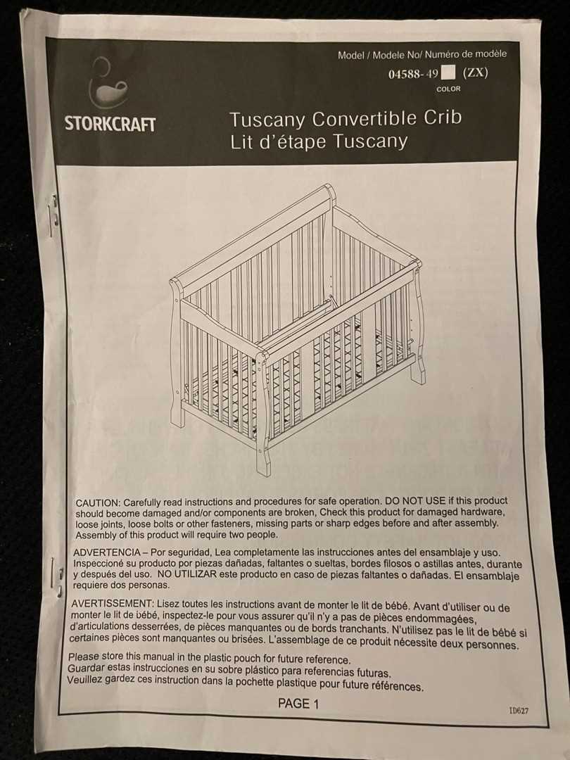 delta crib instruction manual