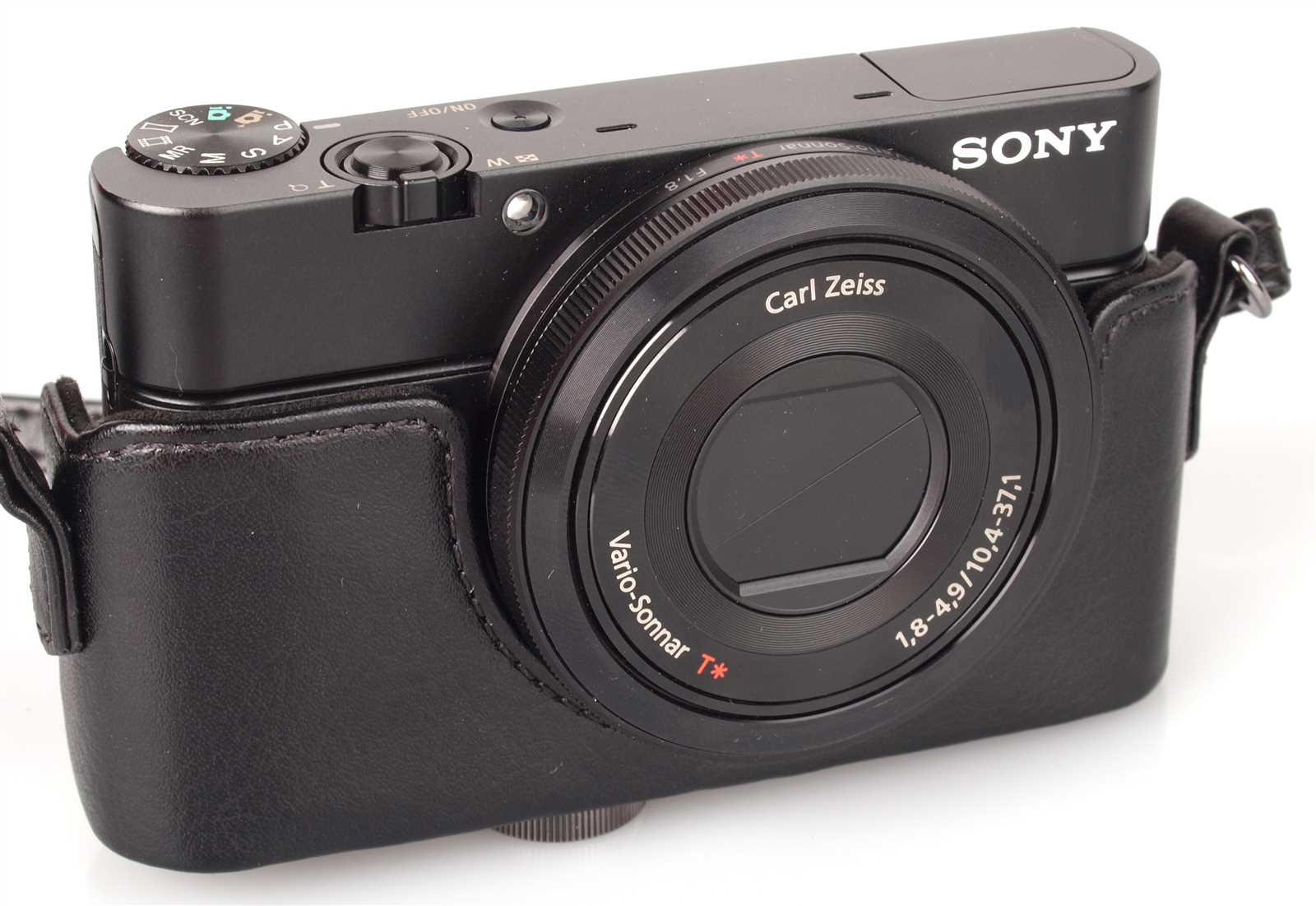 sony cyber shot dsc rx100 instruction manual