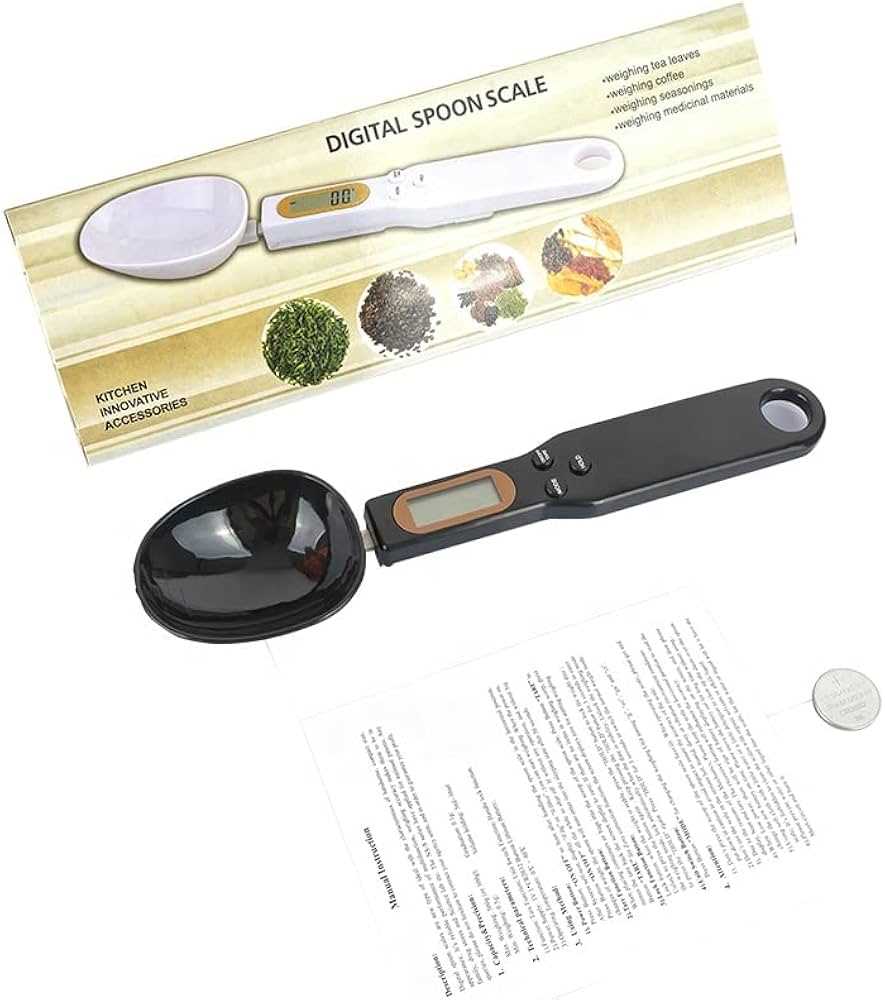 digital spoon scale instruction manual