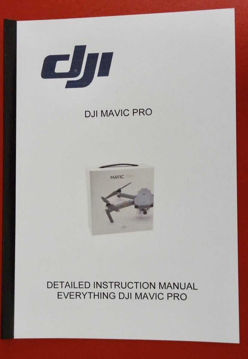 dji mavic pro platinum instruction manual