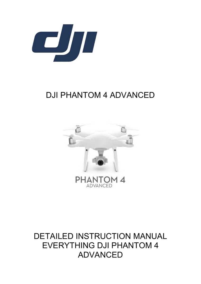 dji phantom 4 instruction manual