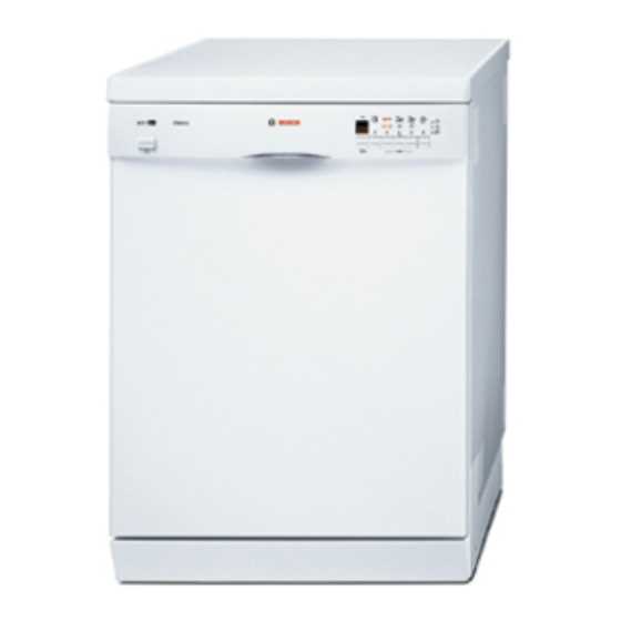 bosch dishwasher instruction manual download