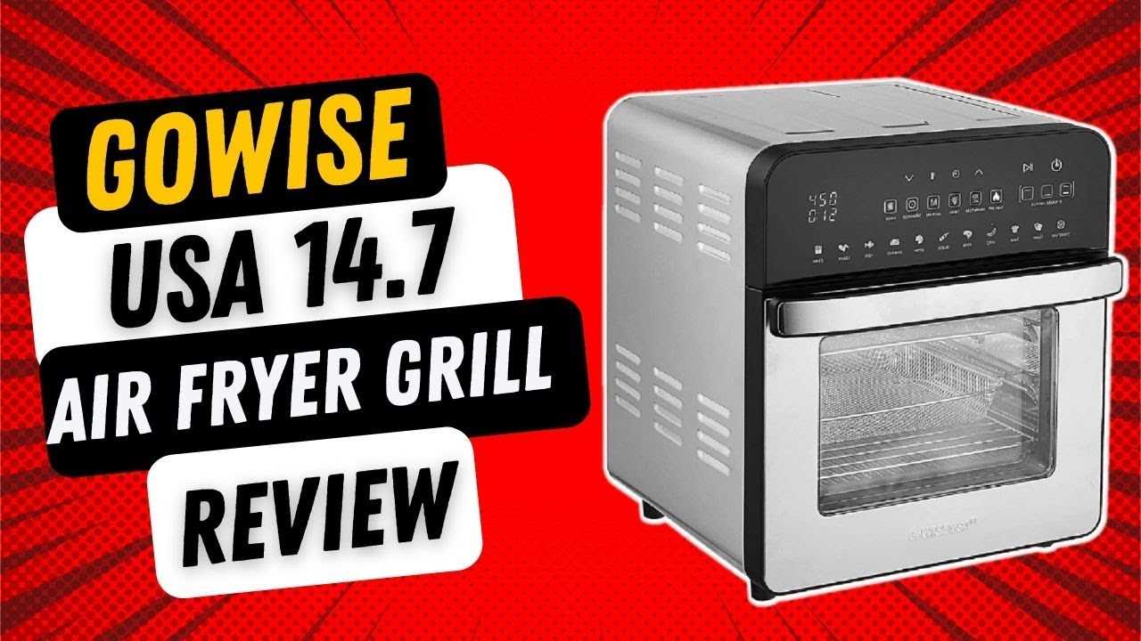 gowise air fryer instruction manual