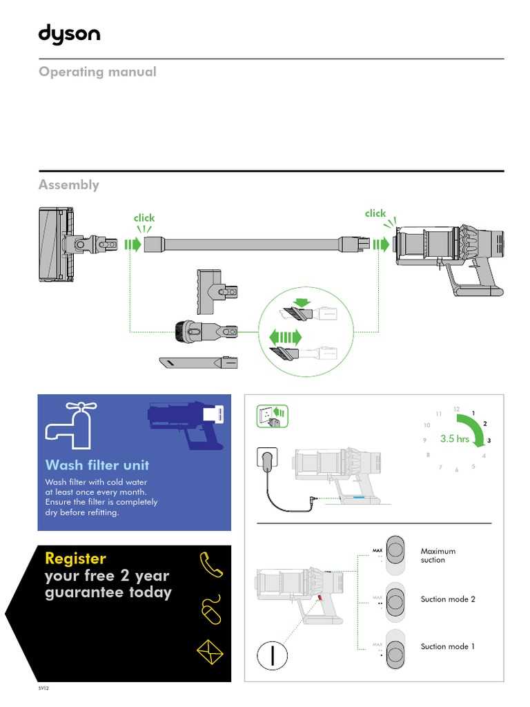 dyson light ball instruction manual