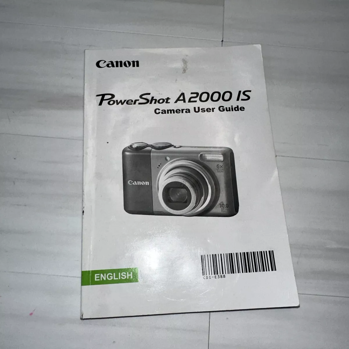 canon powershot a2200 instruction manual