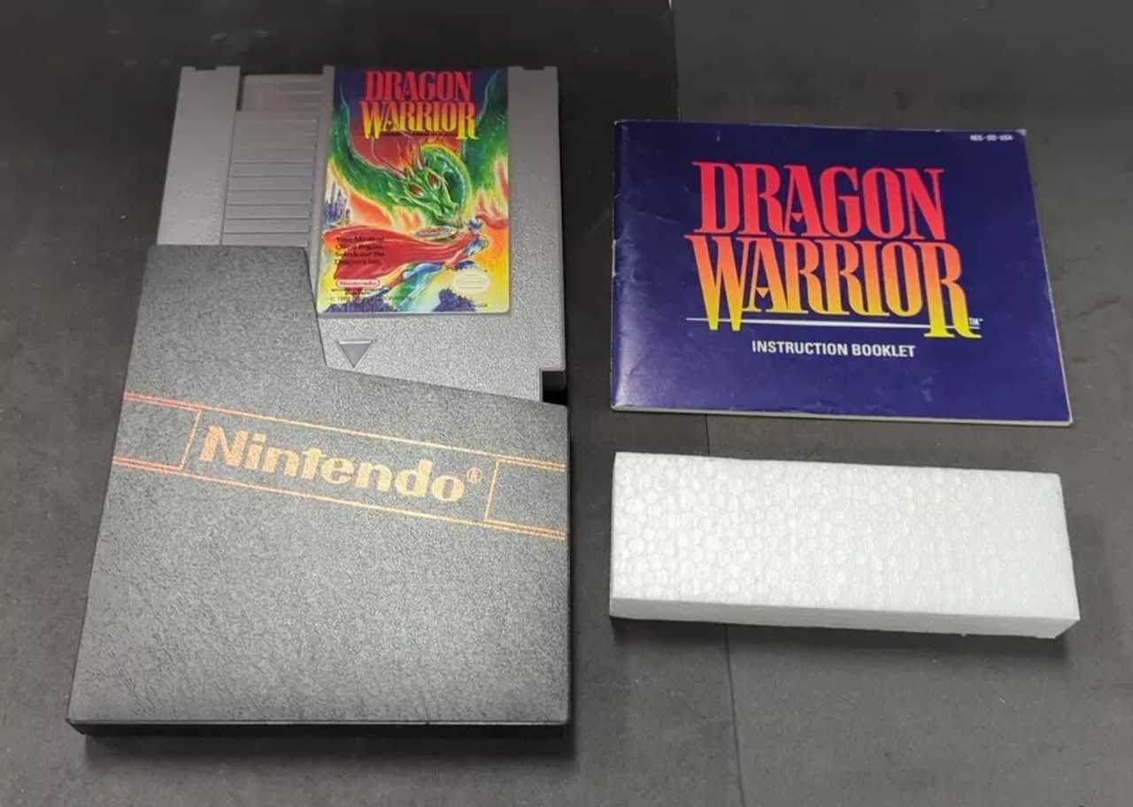 dragon warrior instruction manual