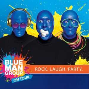 blue man group rock concert instruction manual