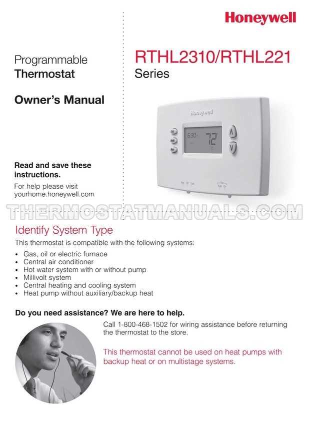 instruction manual for honeywell programmable thermostat