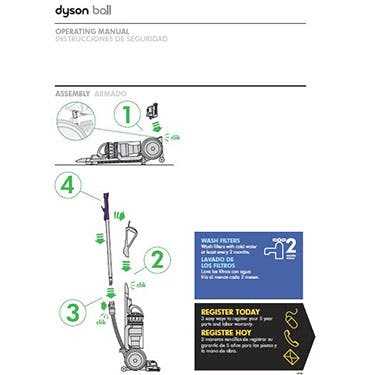 dyson v6 animal instruction manual