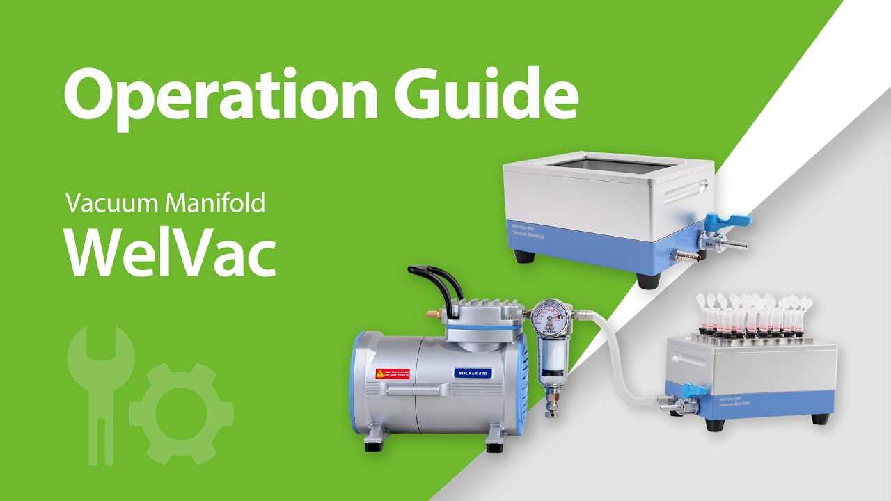 rocker 300 vacuum pump instruction manual