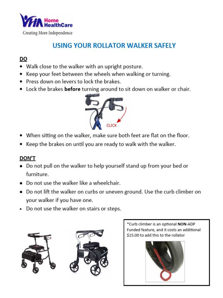 safety first walker instruction manual