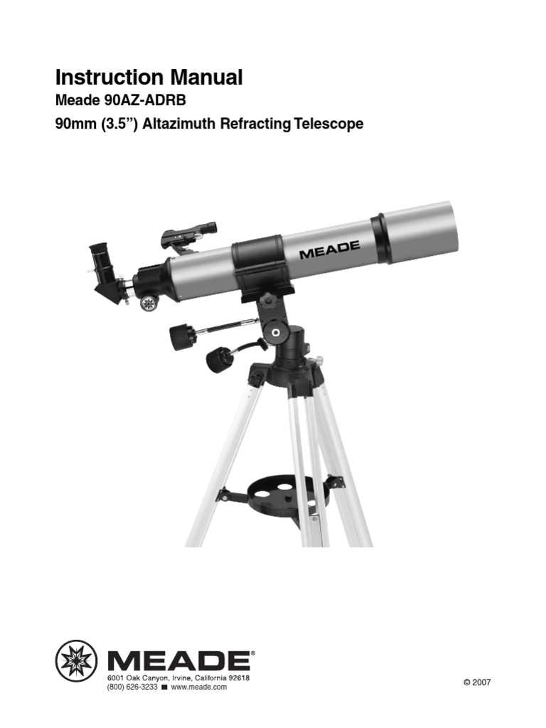 meade etx 90 instruction manual