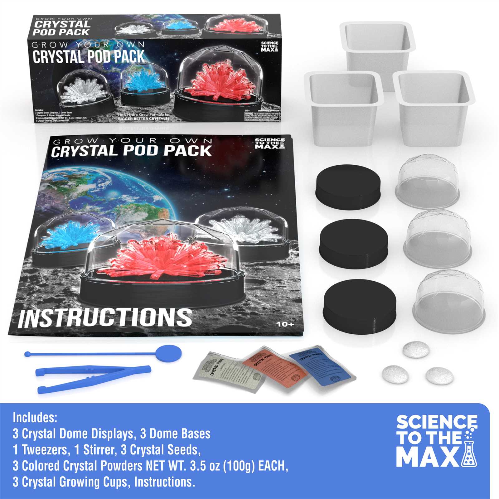 edu science crystal growing kit instructions manual