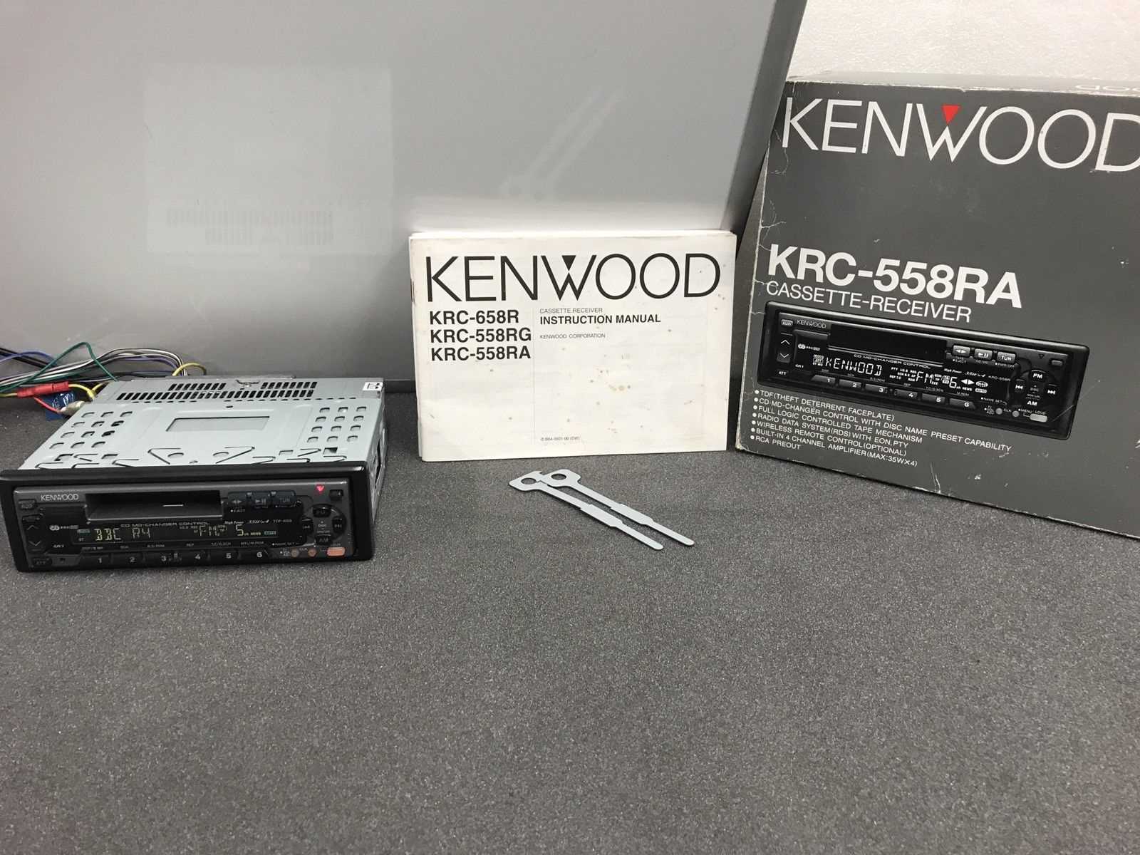 kenwood car radio instruction manual