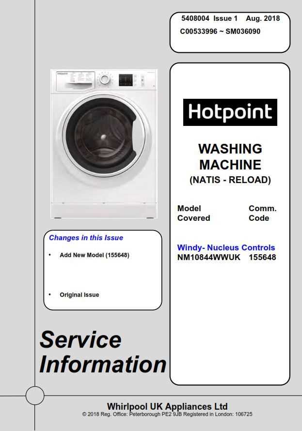 hotpoint ariston washing machine instruction manual