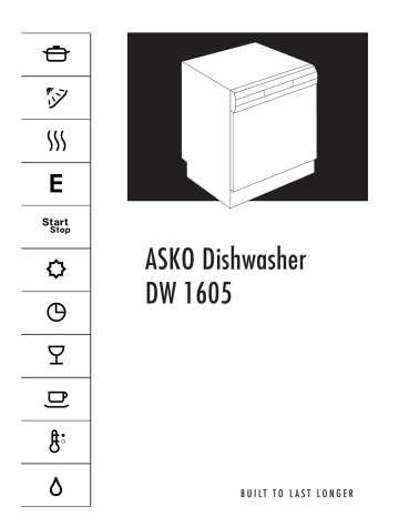 asko dishwasher instruction manual