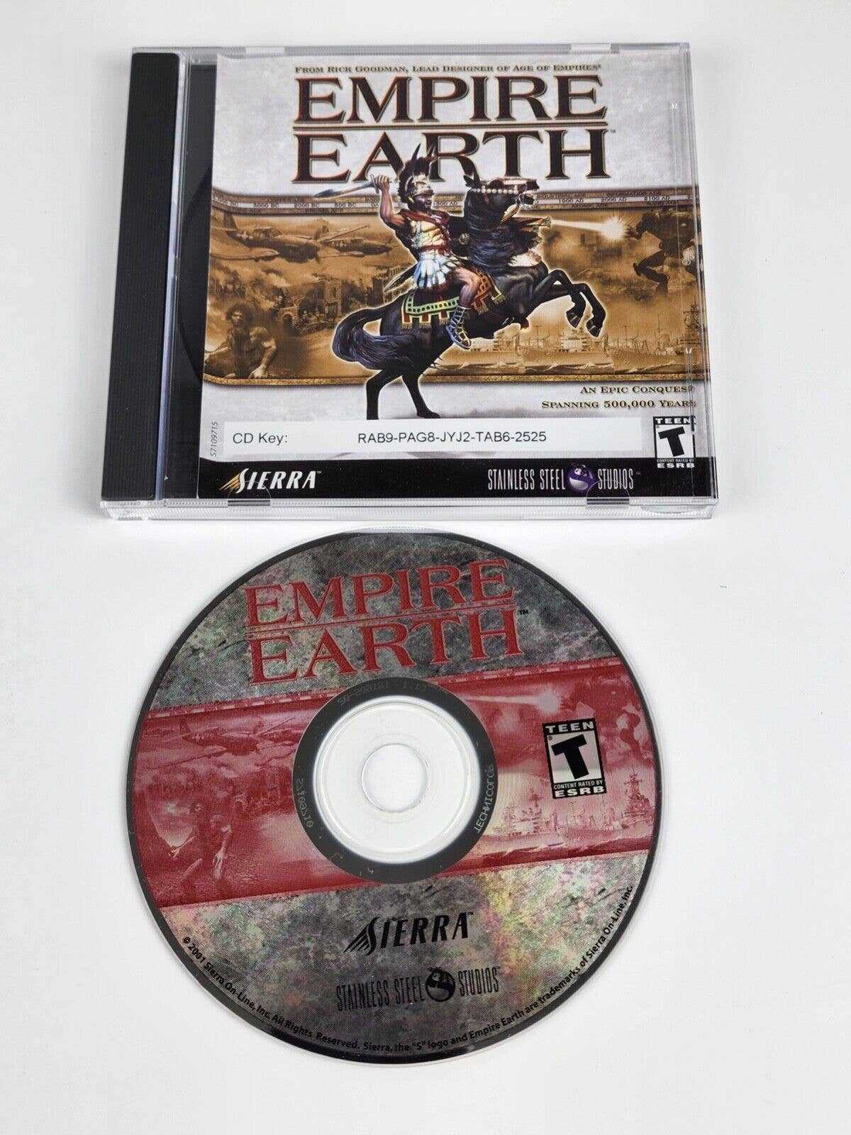 empire earth instruction manual