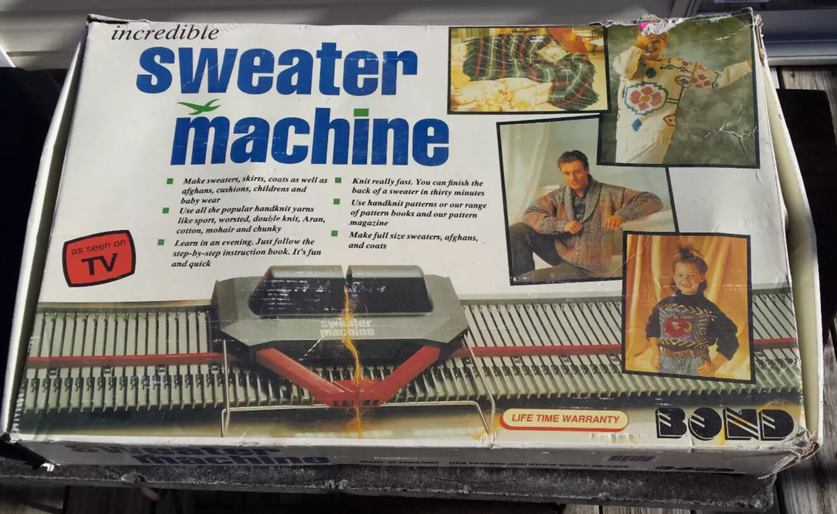 ultimate sweater machine instruction manual