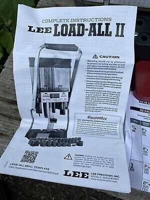 lee load all instruction manual