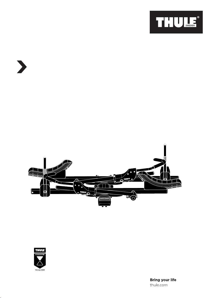 thule bike carrier instruction manual