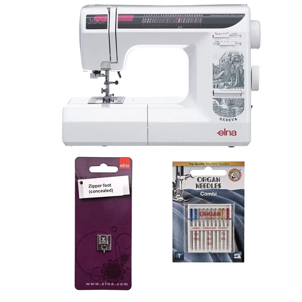 elna 3007 sewing machine instruction manual