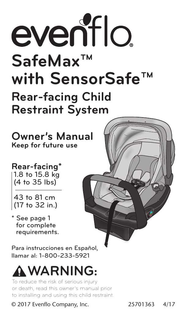 evenflo car seat instruction manual