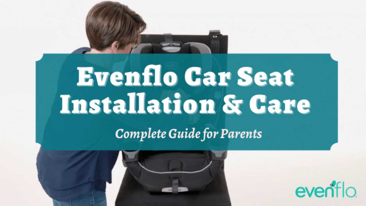 evenflo car seat instruction manual