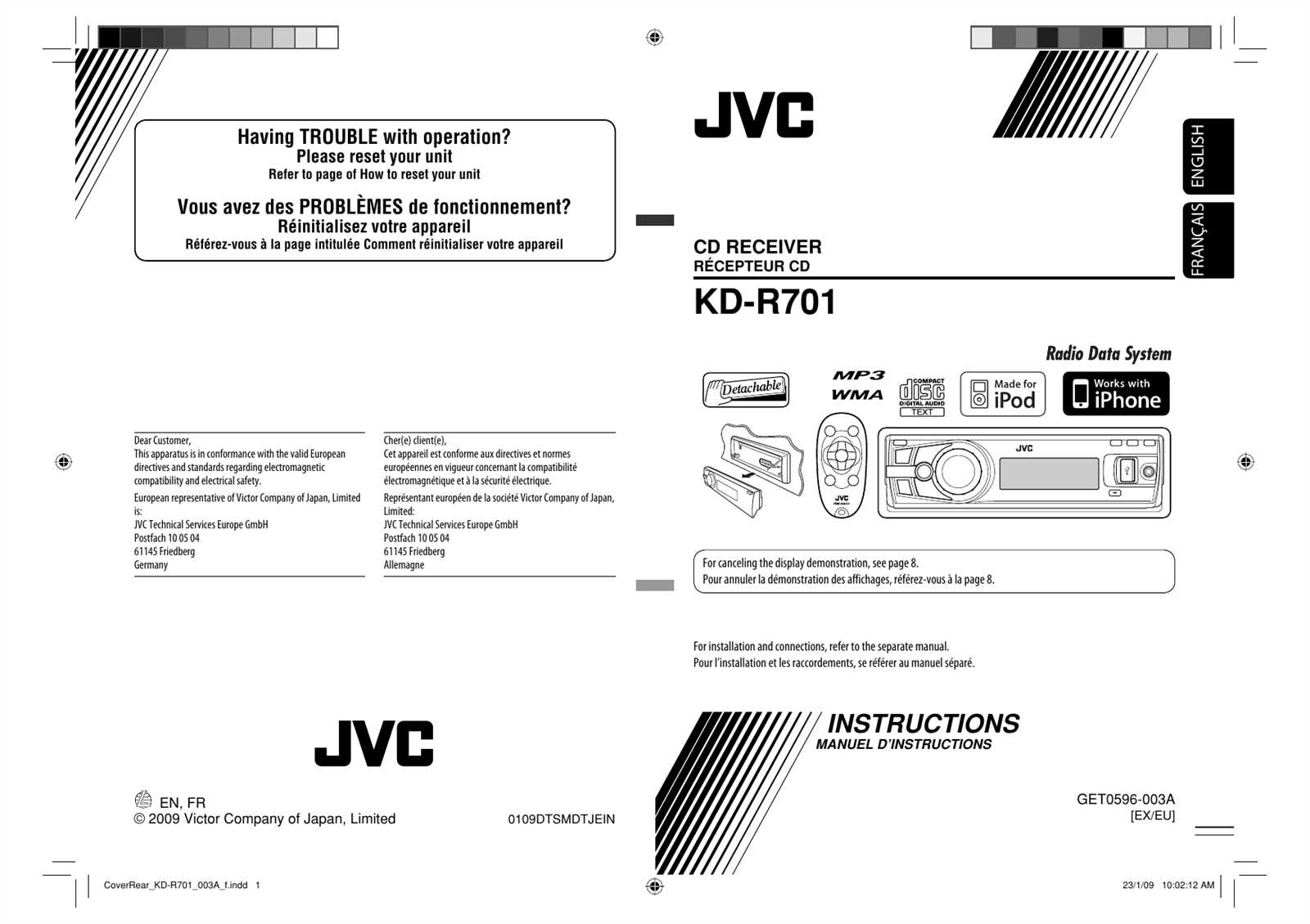 jvc kd r740bt instruction manual