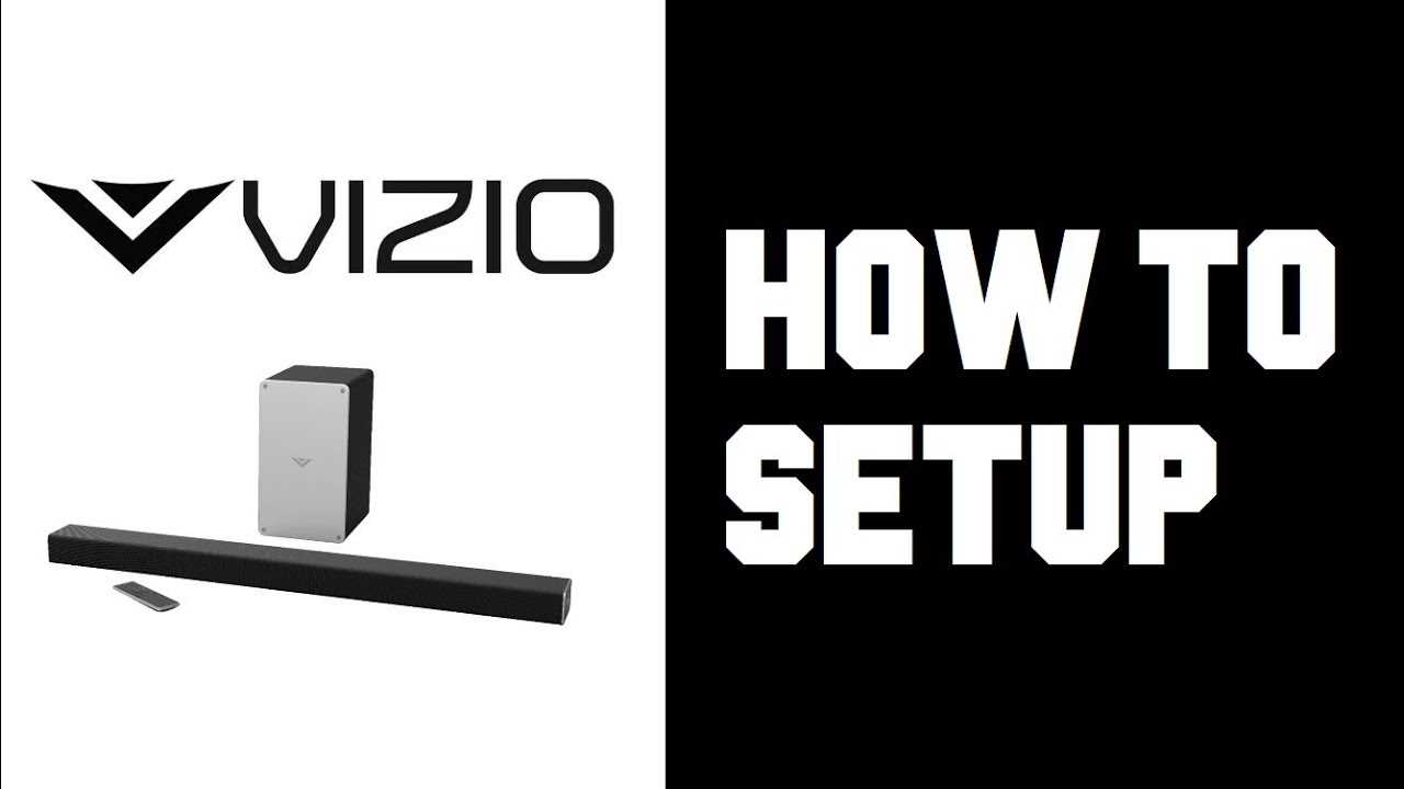 manual vizio sound bar remote instructions