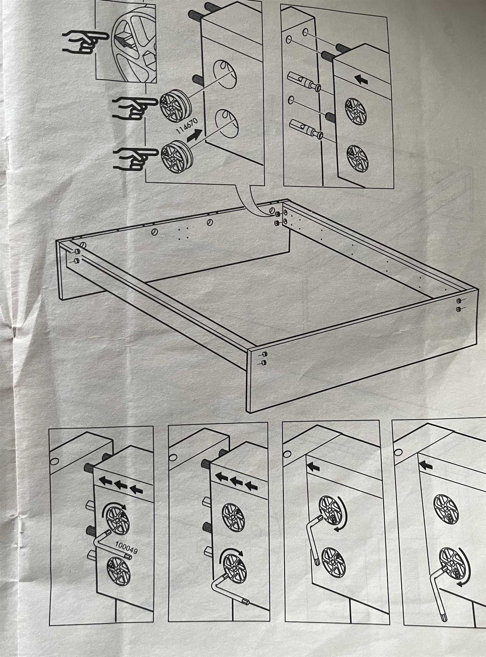 manual ikea skorva bed instructions