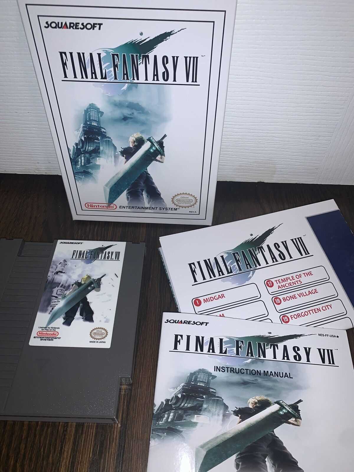 final fantasy instruction manual