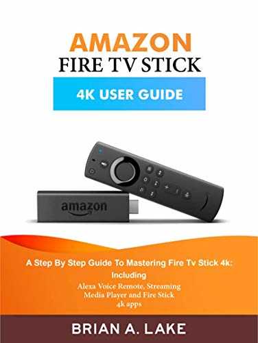 fire tv stick 4k instruction manual