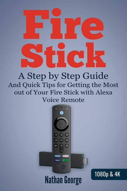 fire tv stick 4k instruction manual