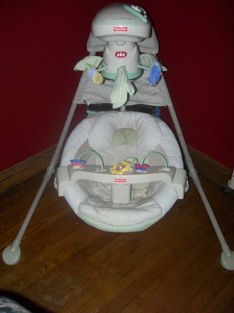 fisher price starlight papasan cradle swing instruction manual