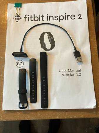 fitbit inspire 2 instruction manual