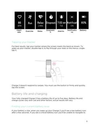 fitbit instruction manual charge 2