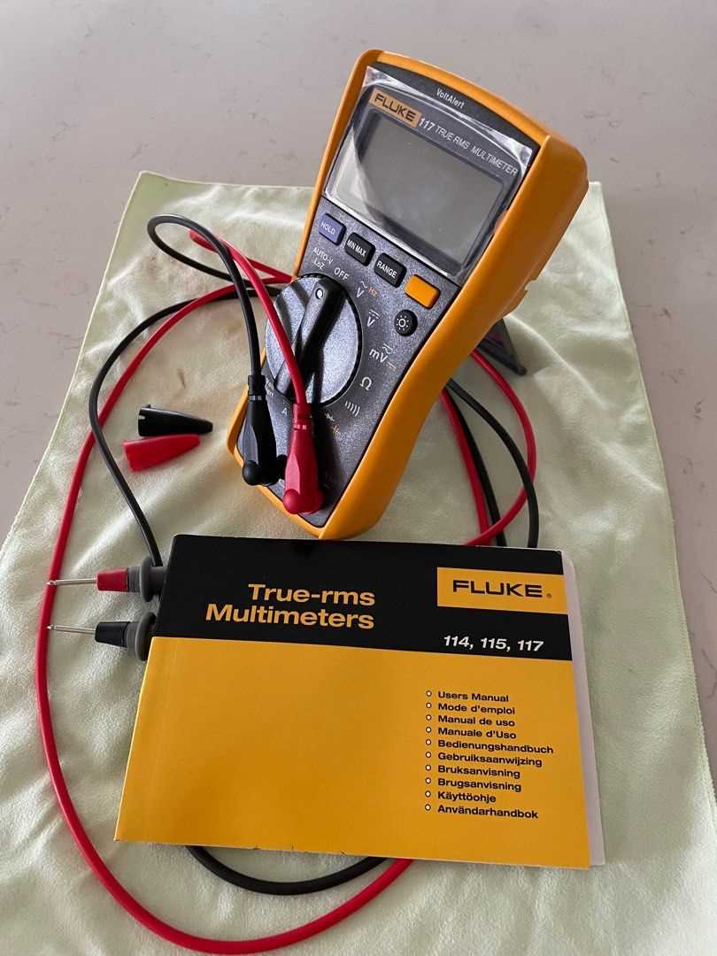 fluke 117 instruction manual