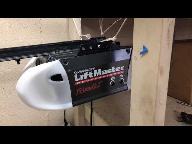 chamberlain liftmaster professional formula 1 instruction manual