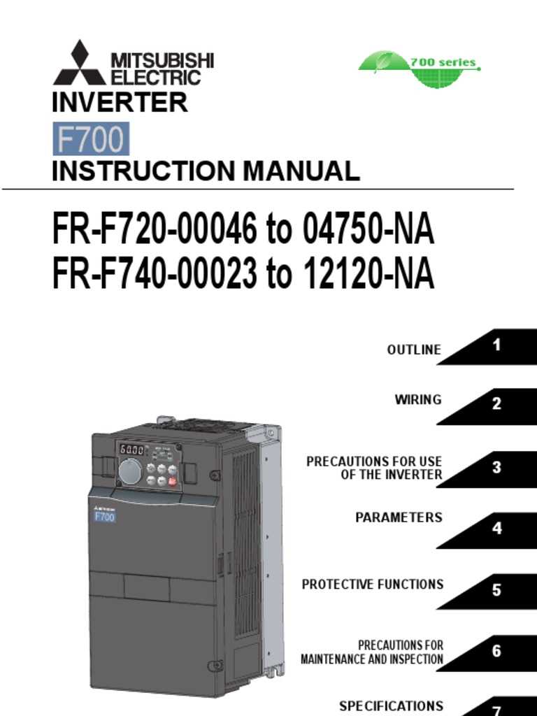 mitsubishi inverter fr d700 instruction manual