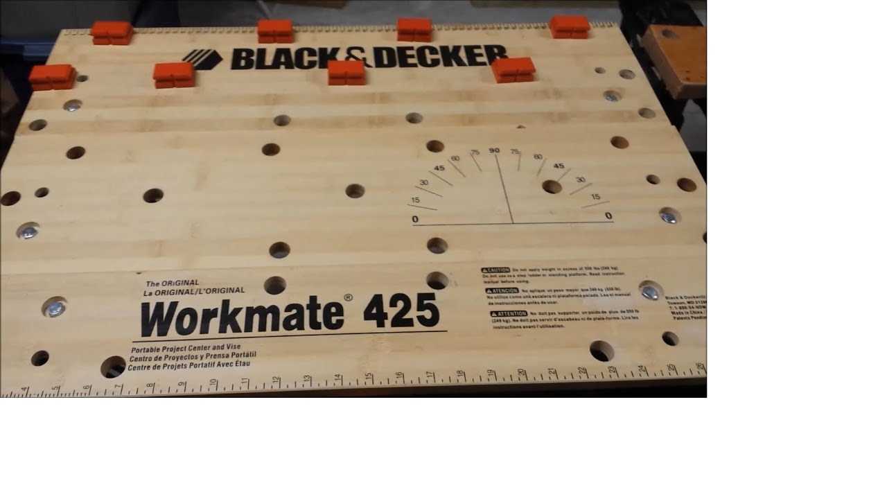 workmate 425 instruction manual