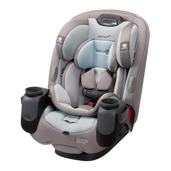 safety first car seat instruction manual