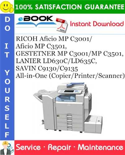 ricoh aficio mp c3501 instruction manual