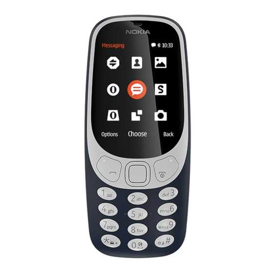 nokia 3310 instruction manual