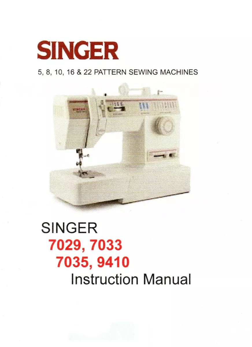 my very own sewing machine instruction manual