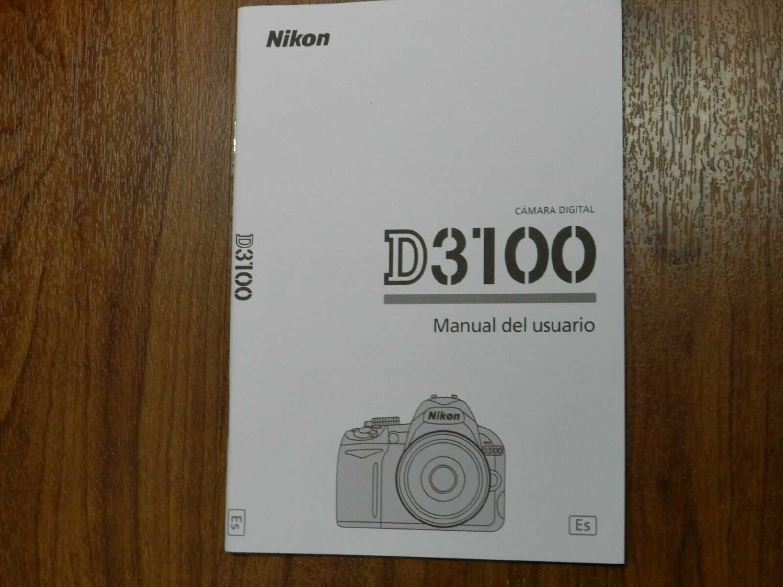 nikon d3100 instruction manual