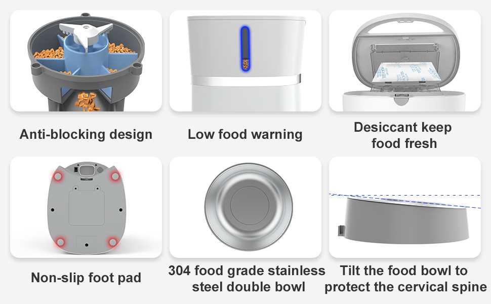 welltobe automatic cat feeder instruction manual