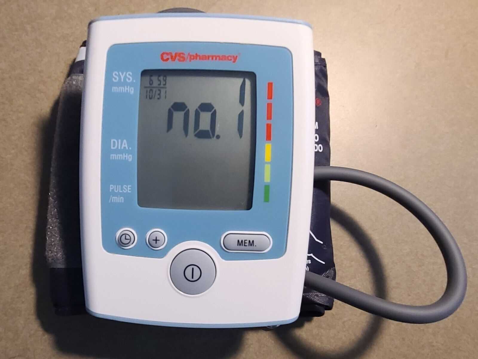 cvs health blood pressure monitor series 400 instruction manual