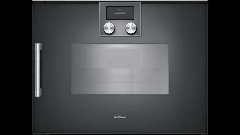 gaggenau oven instruction manual