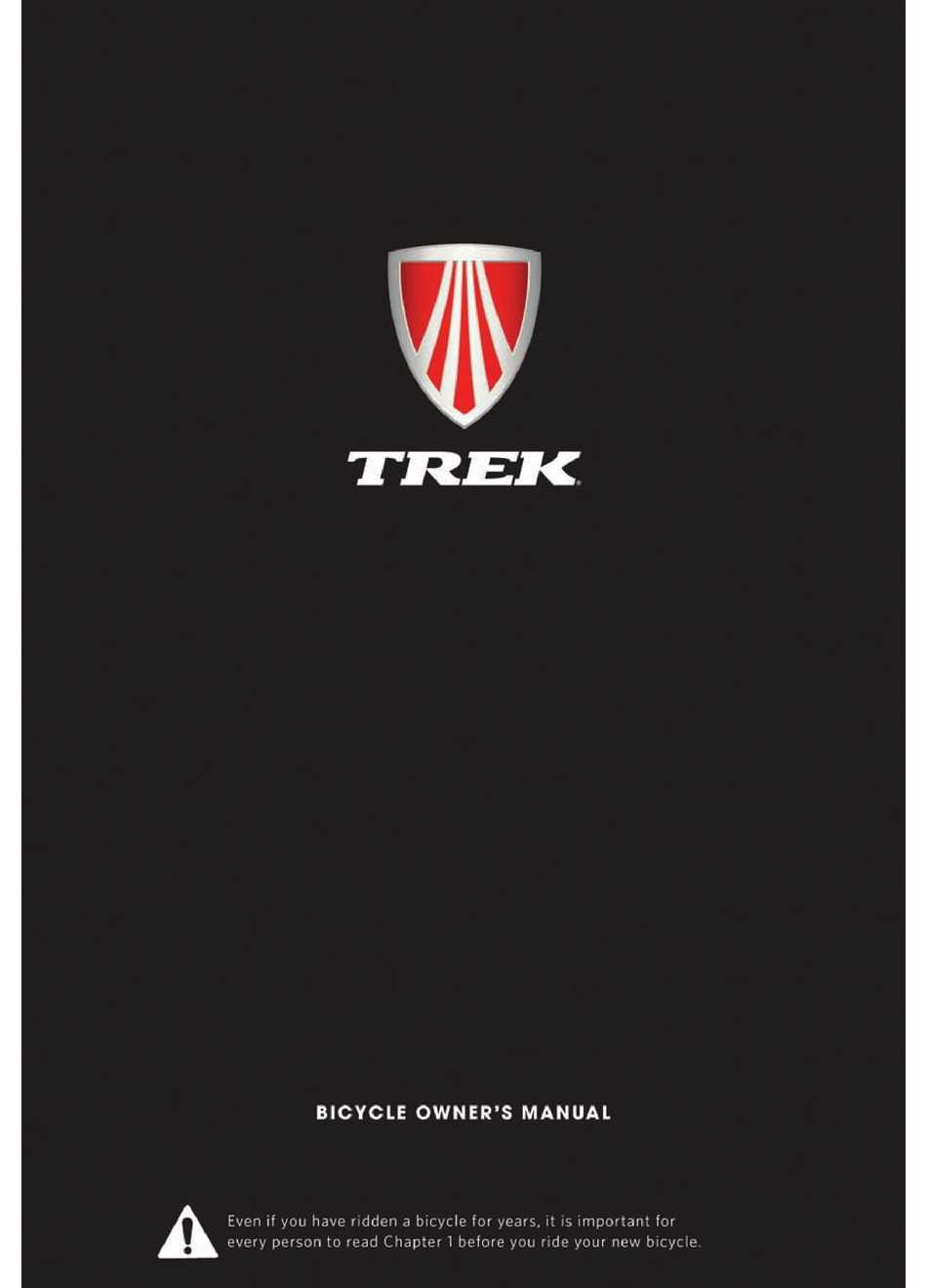 trek verve 2 instruction manual