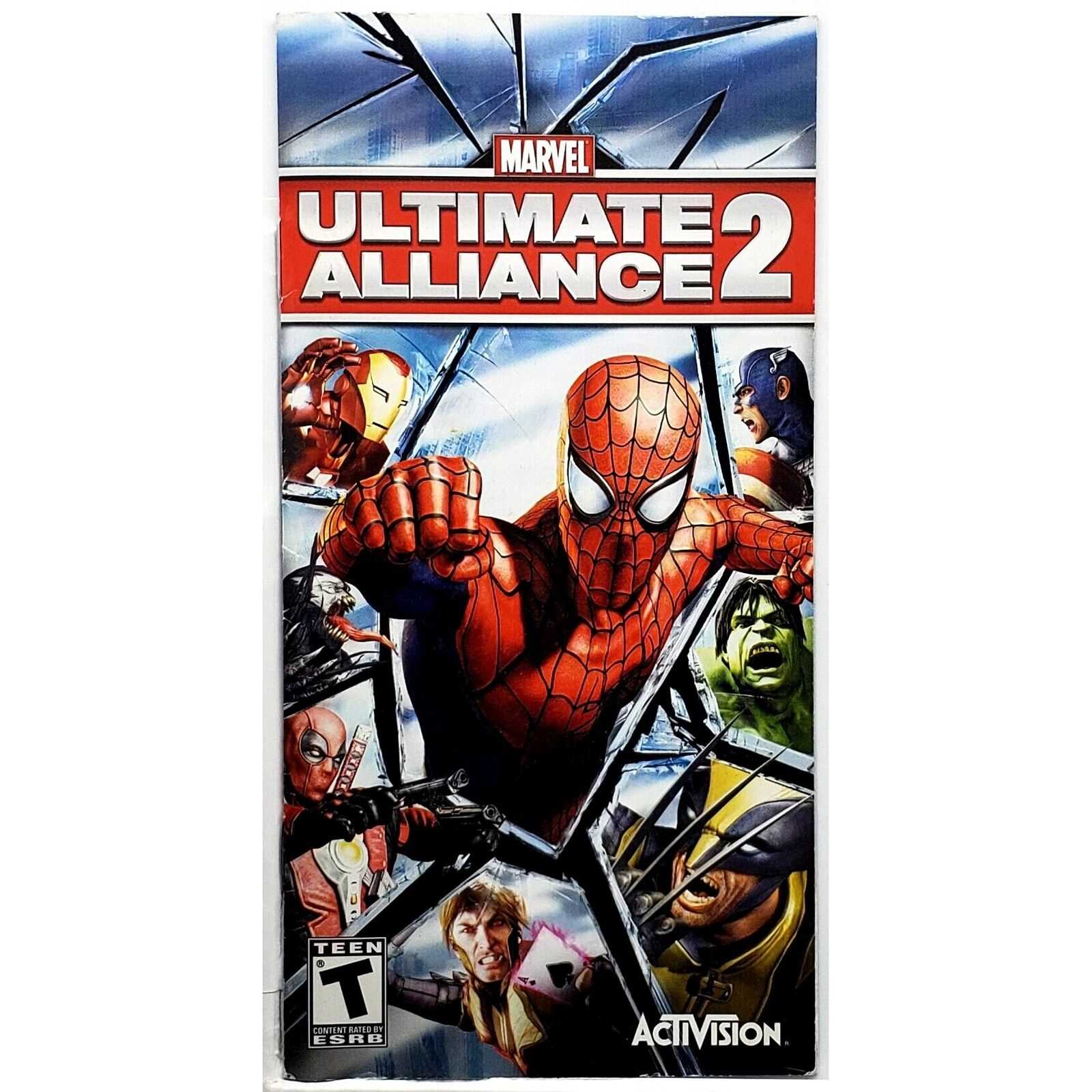 marvel ultimate alliance instruction manual